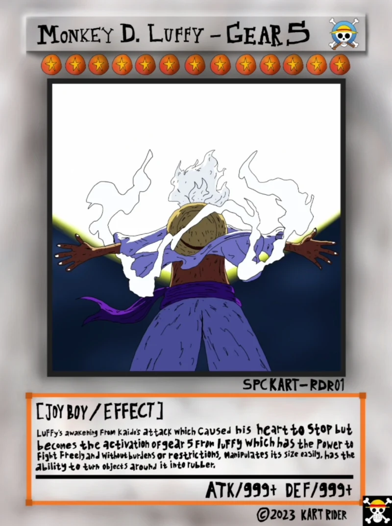 [Attack Card] Monkey D. Luffy - Gear 5