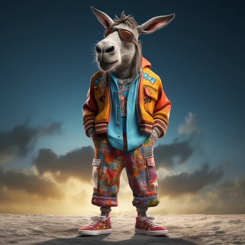 Hippie Donkey Dominic