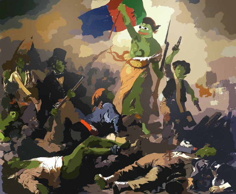 Pepe Leading the People