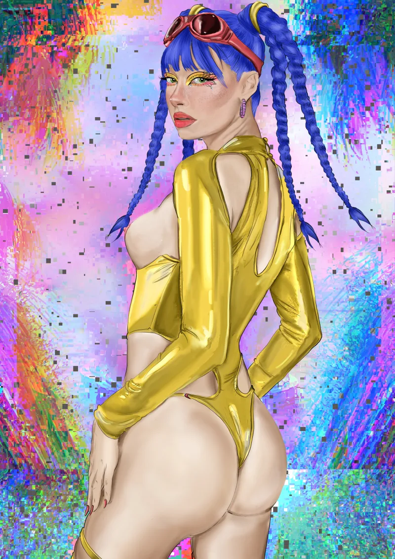 Dance of Colors: Digital Dreams