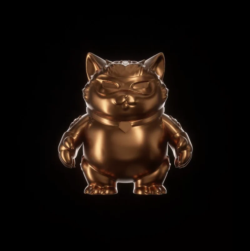 Meta Cat - Bronze