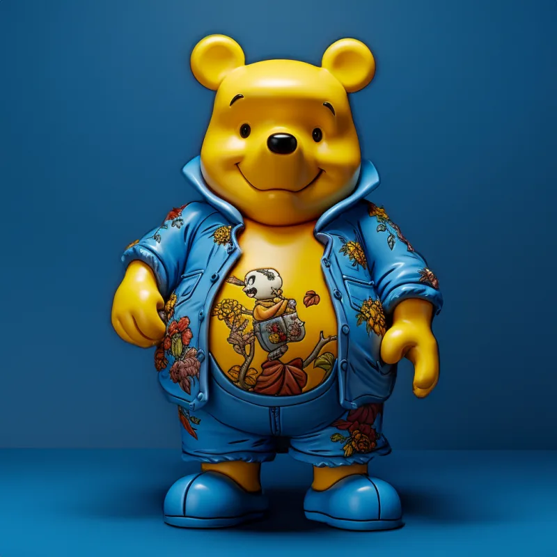 BLUE POOH #2/4