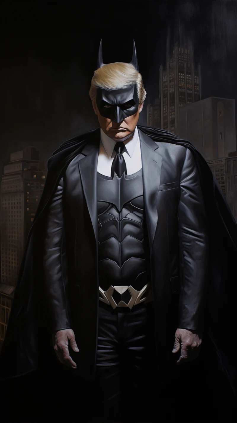 The Trump Crusader: A Presidential Gotham Tale