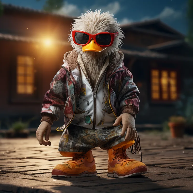 Hippie Duck