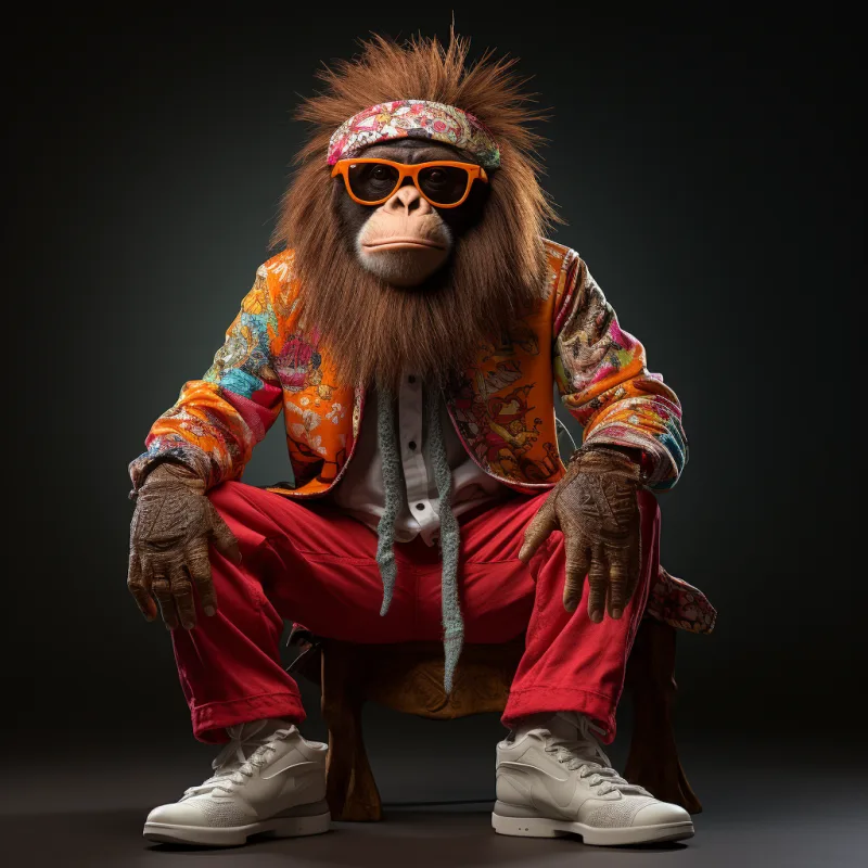 Hippie Orangutan