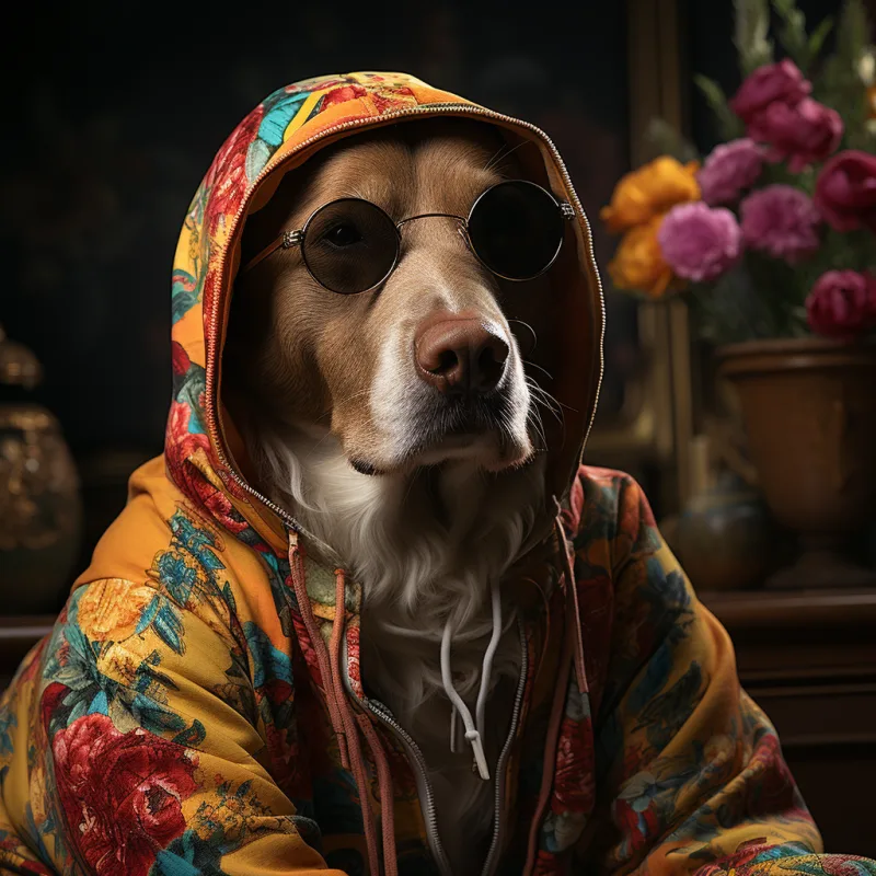 Hippie Labrador Retriever