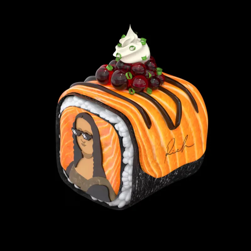 Mona Lisa Sushi #86