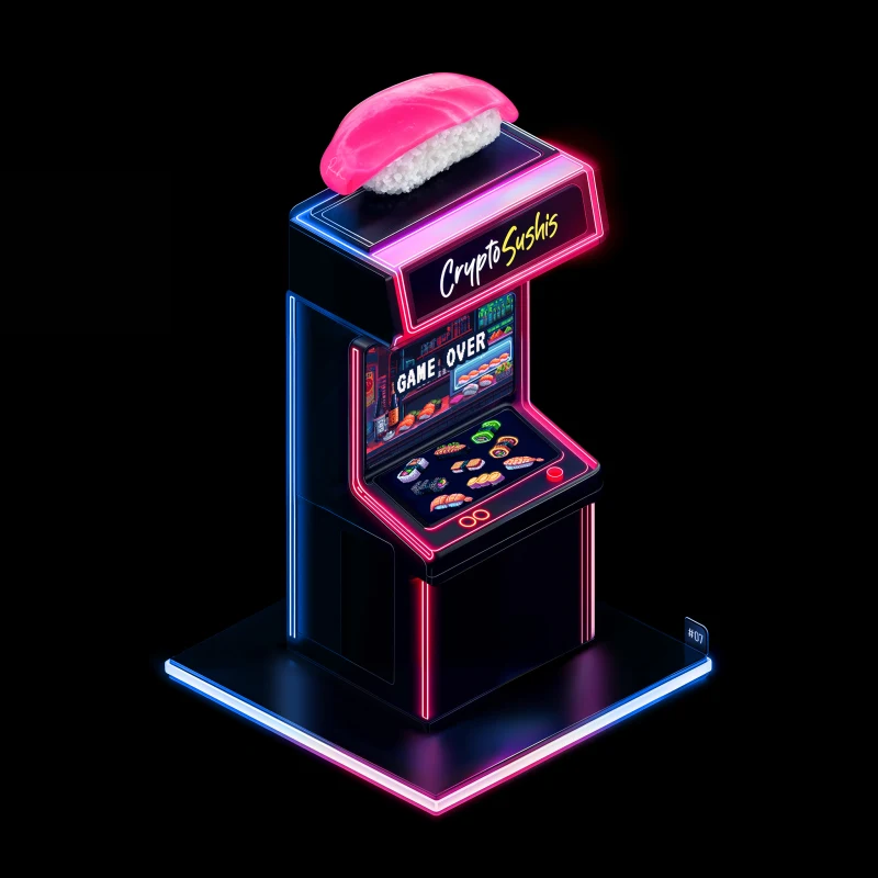 CryptoSushis Arcade Machine #07