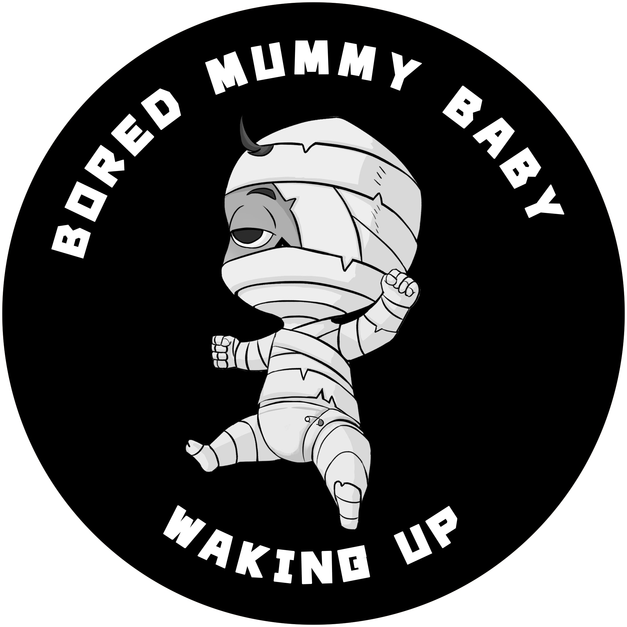 Bored Mummy Baby Waking Up banner