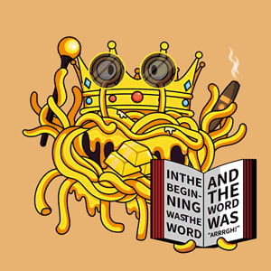 Flying Spaghetti Monster FSM banner