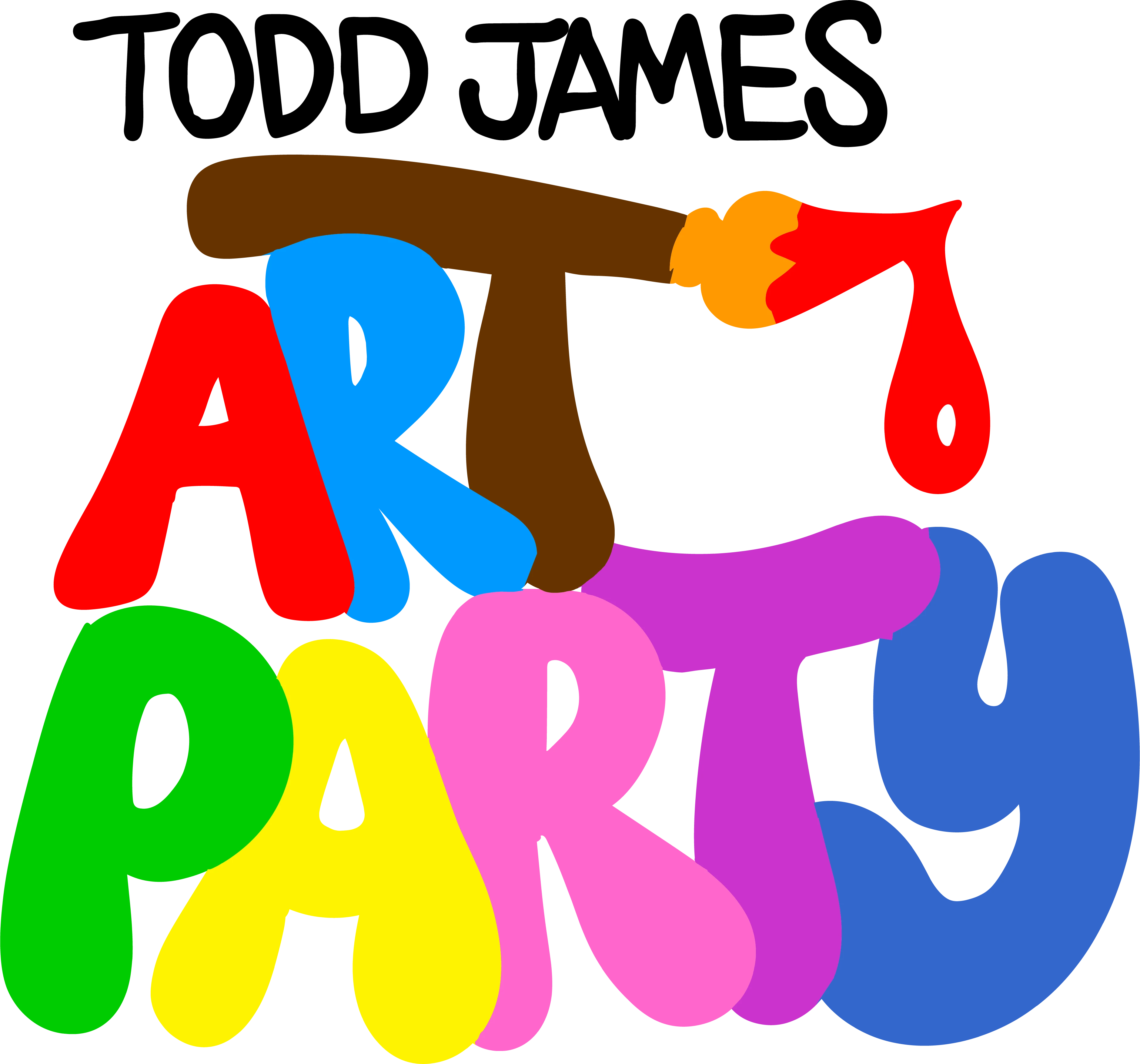 Todd James Art Party Official banner
