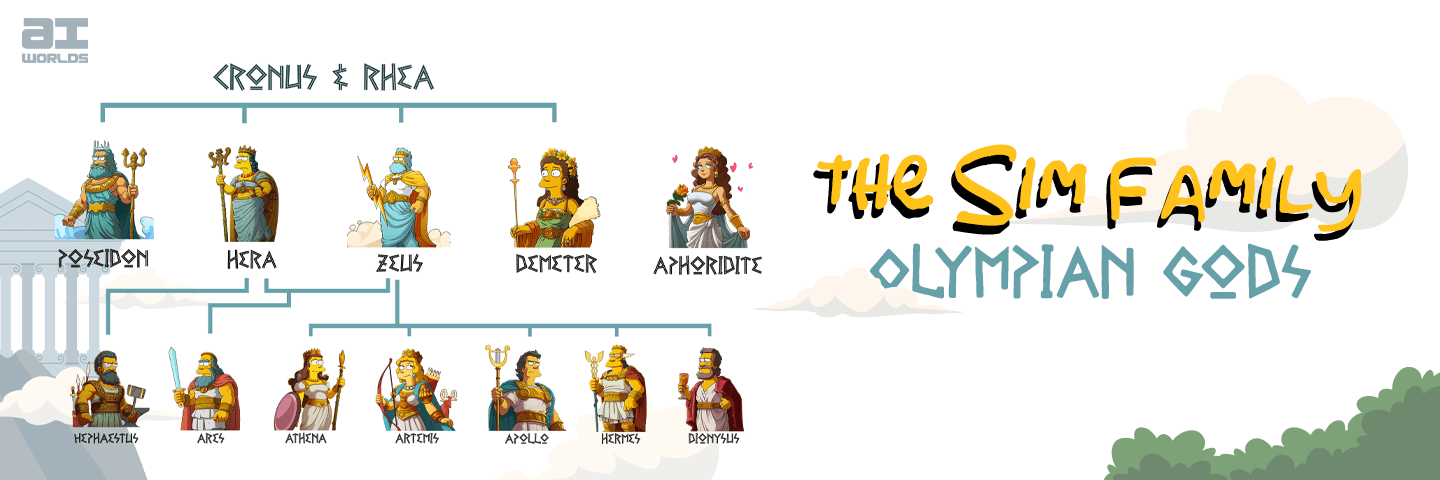 poseidon greek mythology family tree