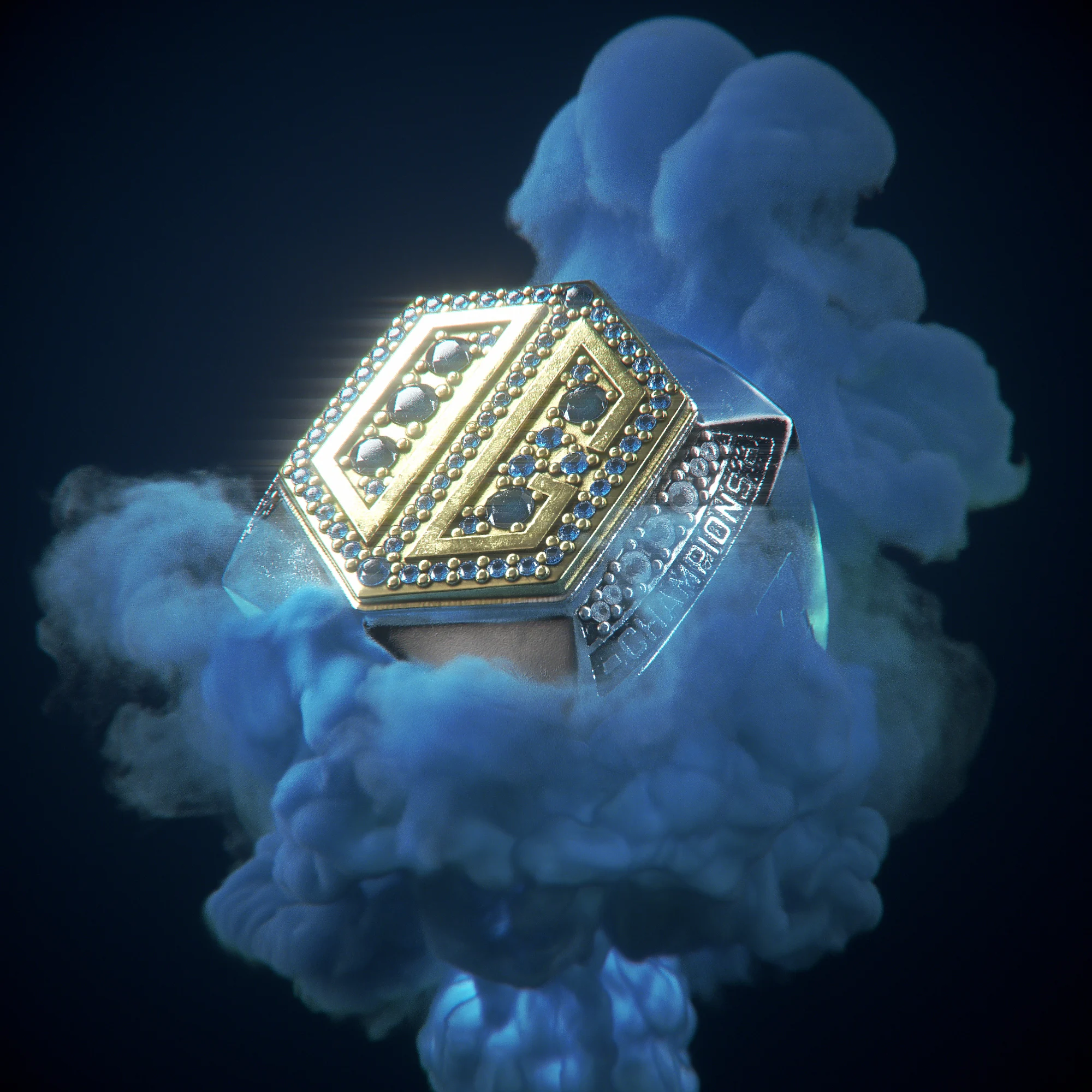 Blue Dota 2 Ring Still #84/206