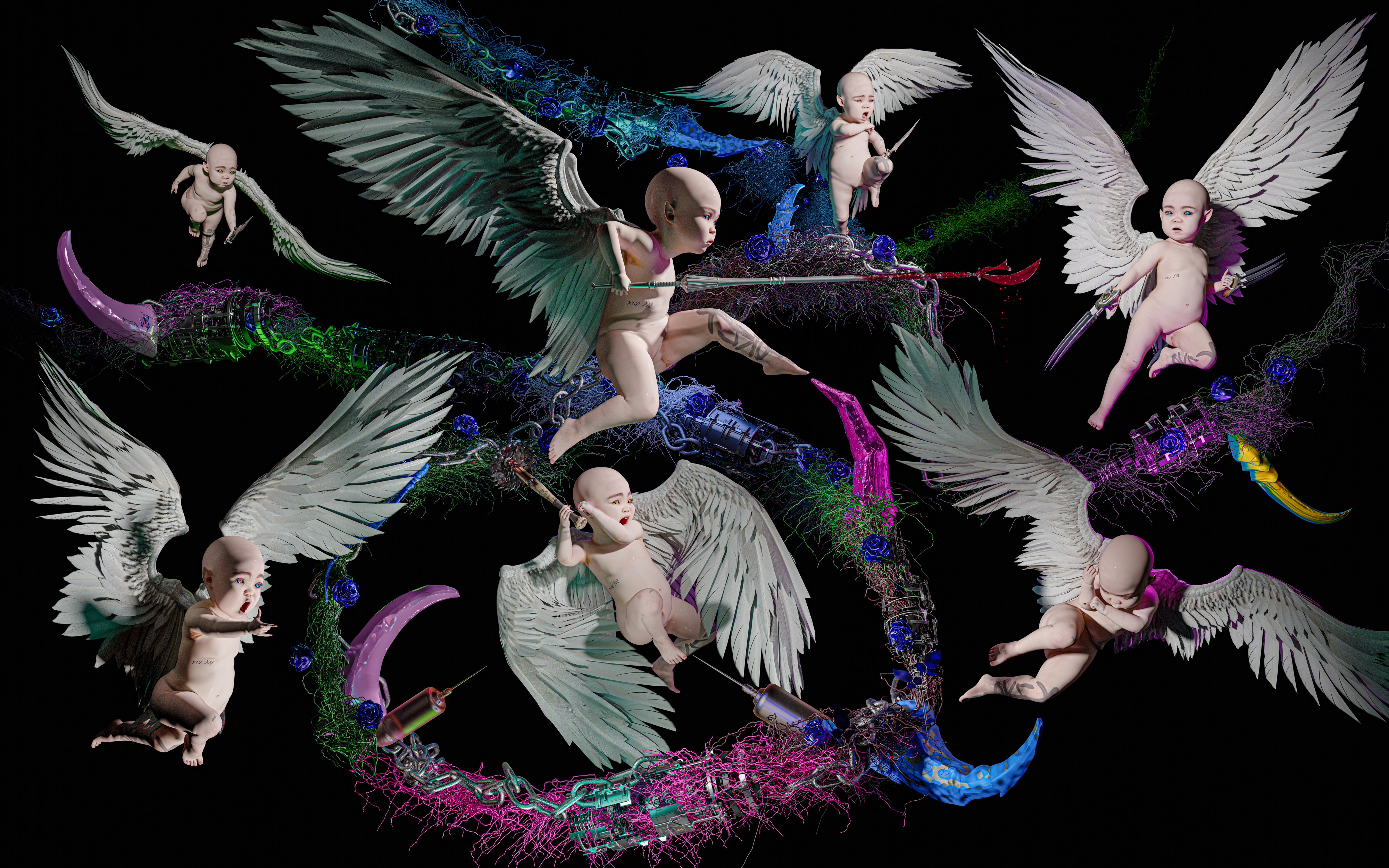 Grimes - WarNymph Collection Vol 1 - Battle of the WarNymphs #10/10 - NFT # 27300020010