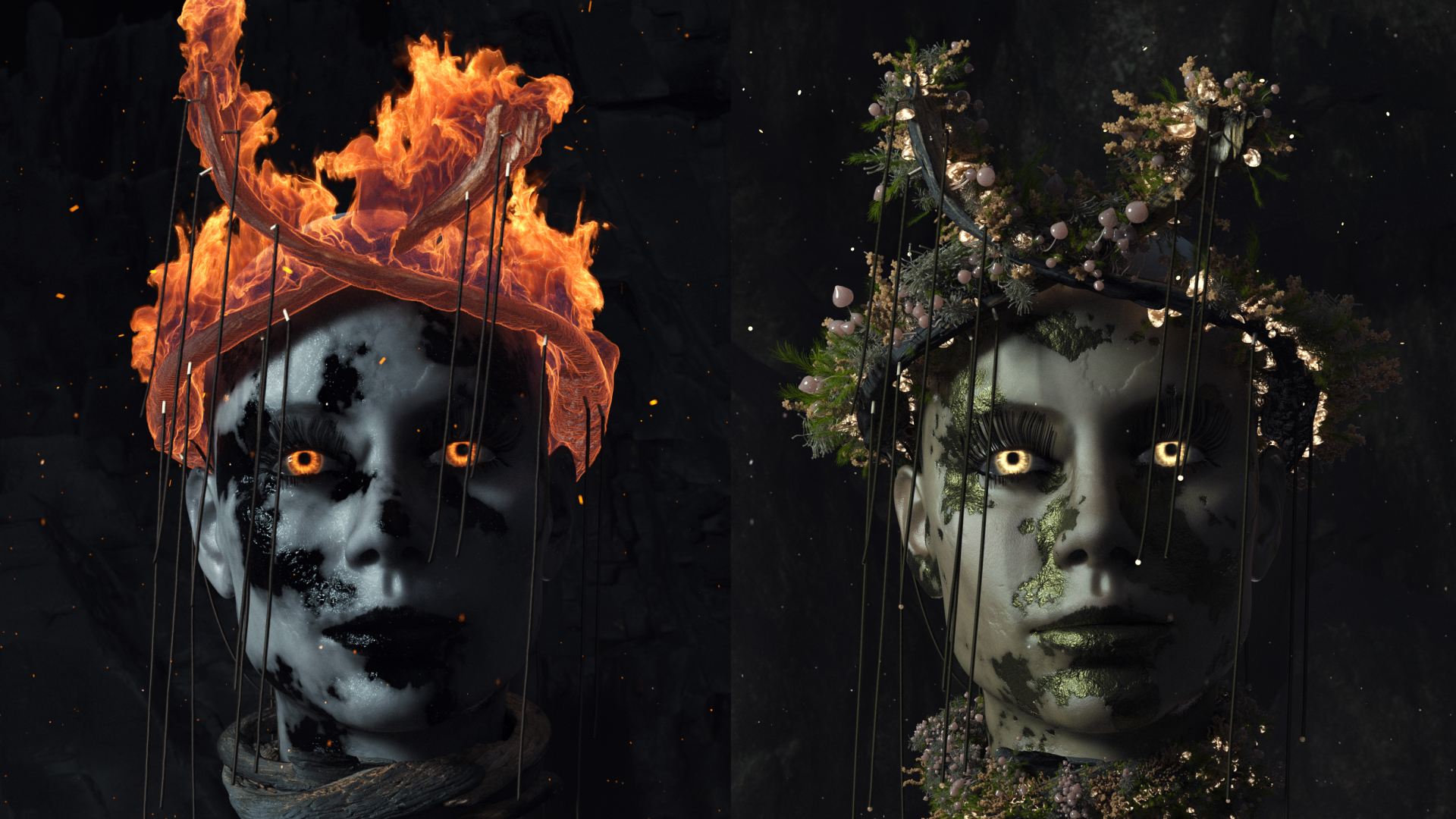 Heads by Marco Mori