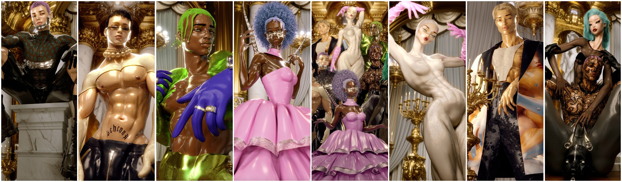 The Saints Surrealist Ball by Jason Ebeyer