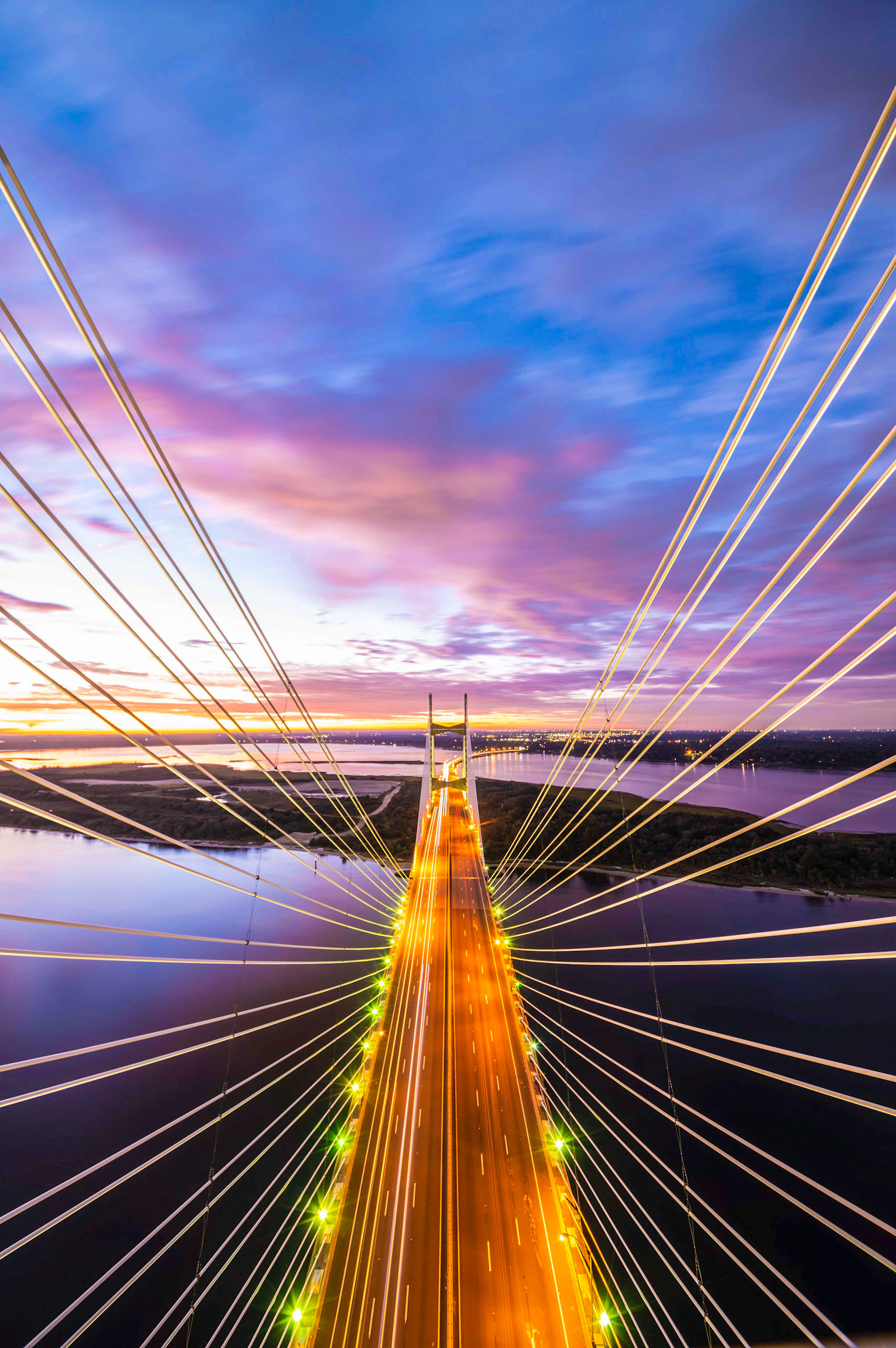 Spider Web Sunrise #1/15