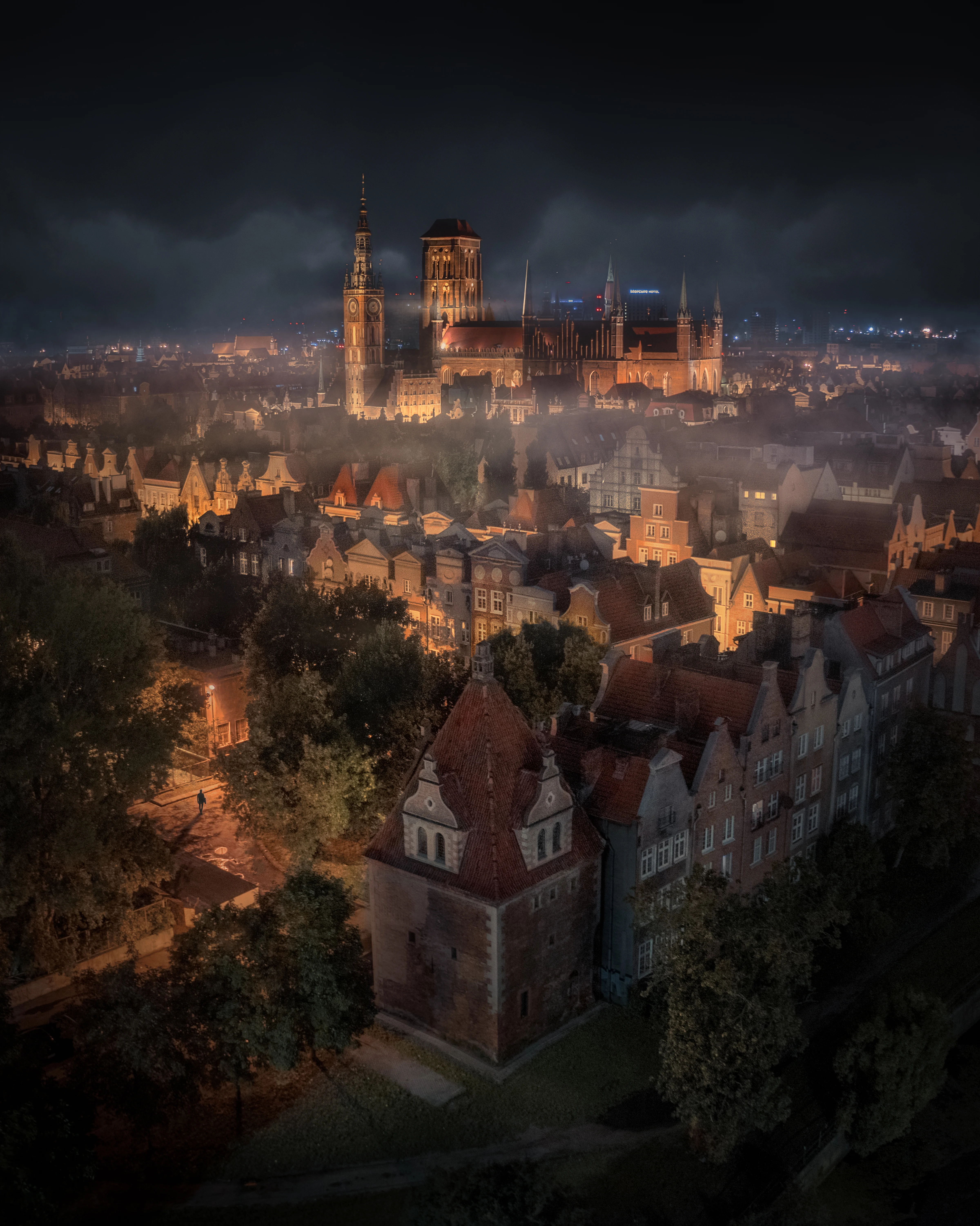 The Old Town by Night