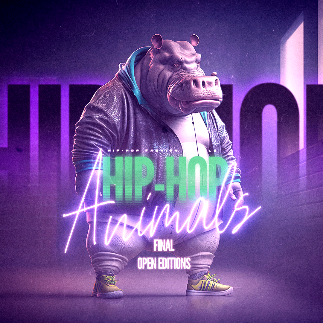 HIP-HOP ANIMALS FINAL OPEN EDITIONS