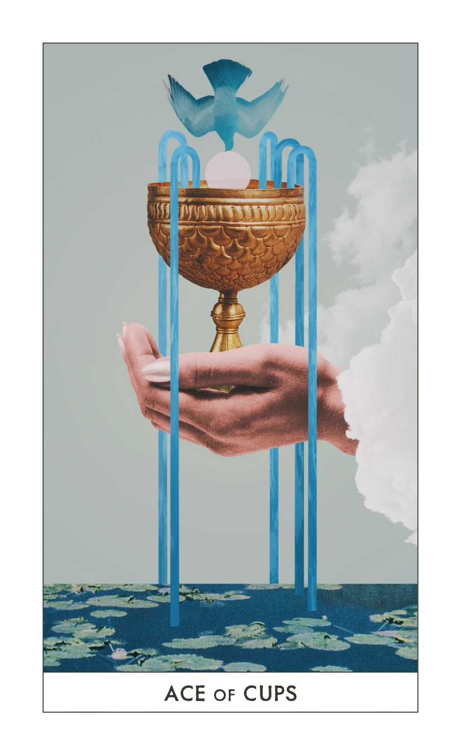 The Hidden Message Tarot Ace of Cups
