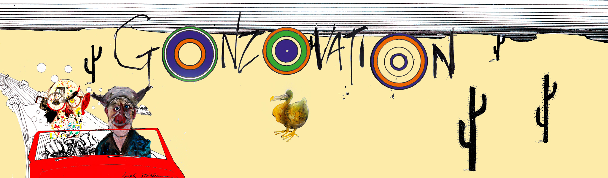 Gonzovation by Ralph Steadman and Ceri Levy