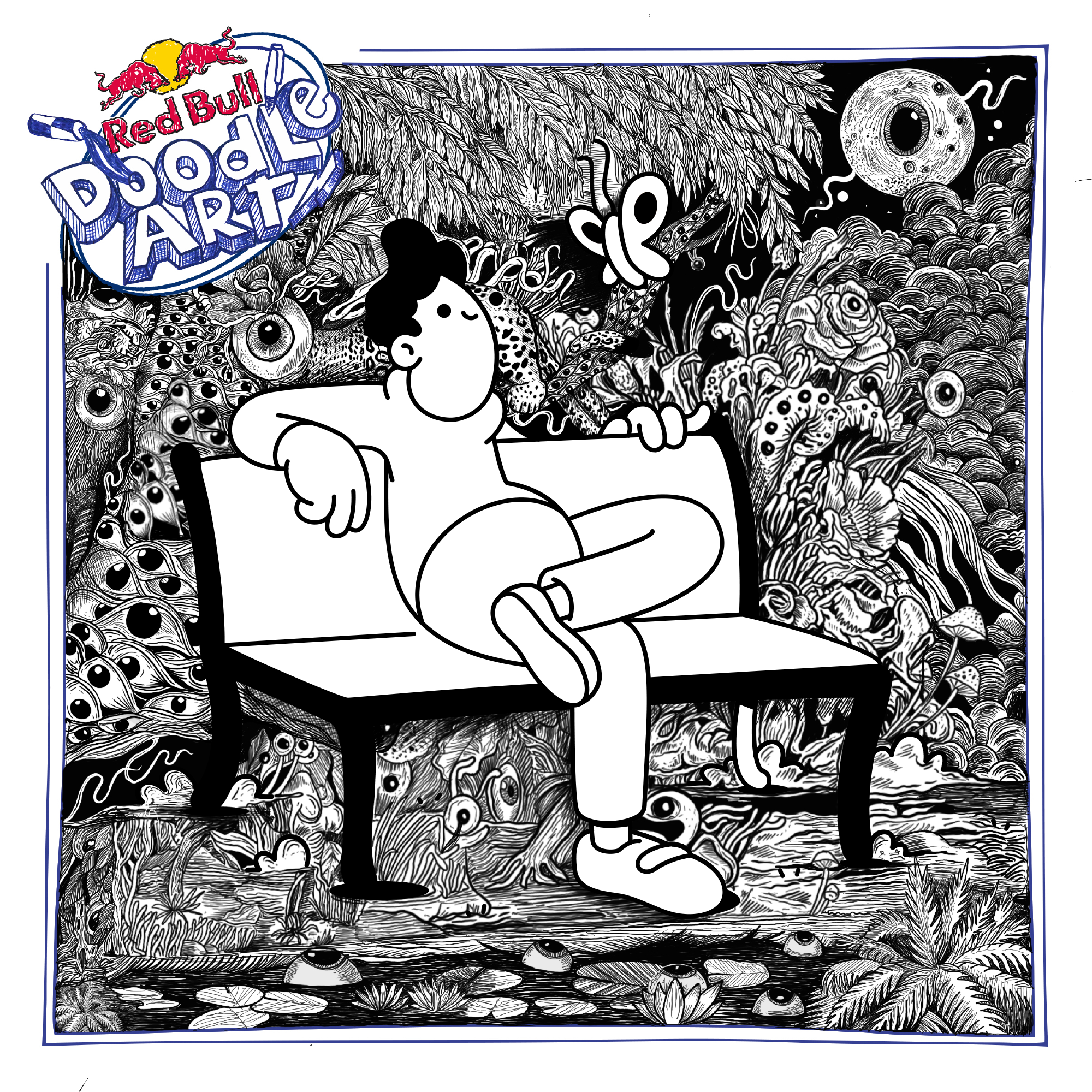 Red Bull Doodle Art Collection mentored by Burnt Toast #4821/12935