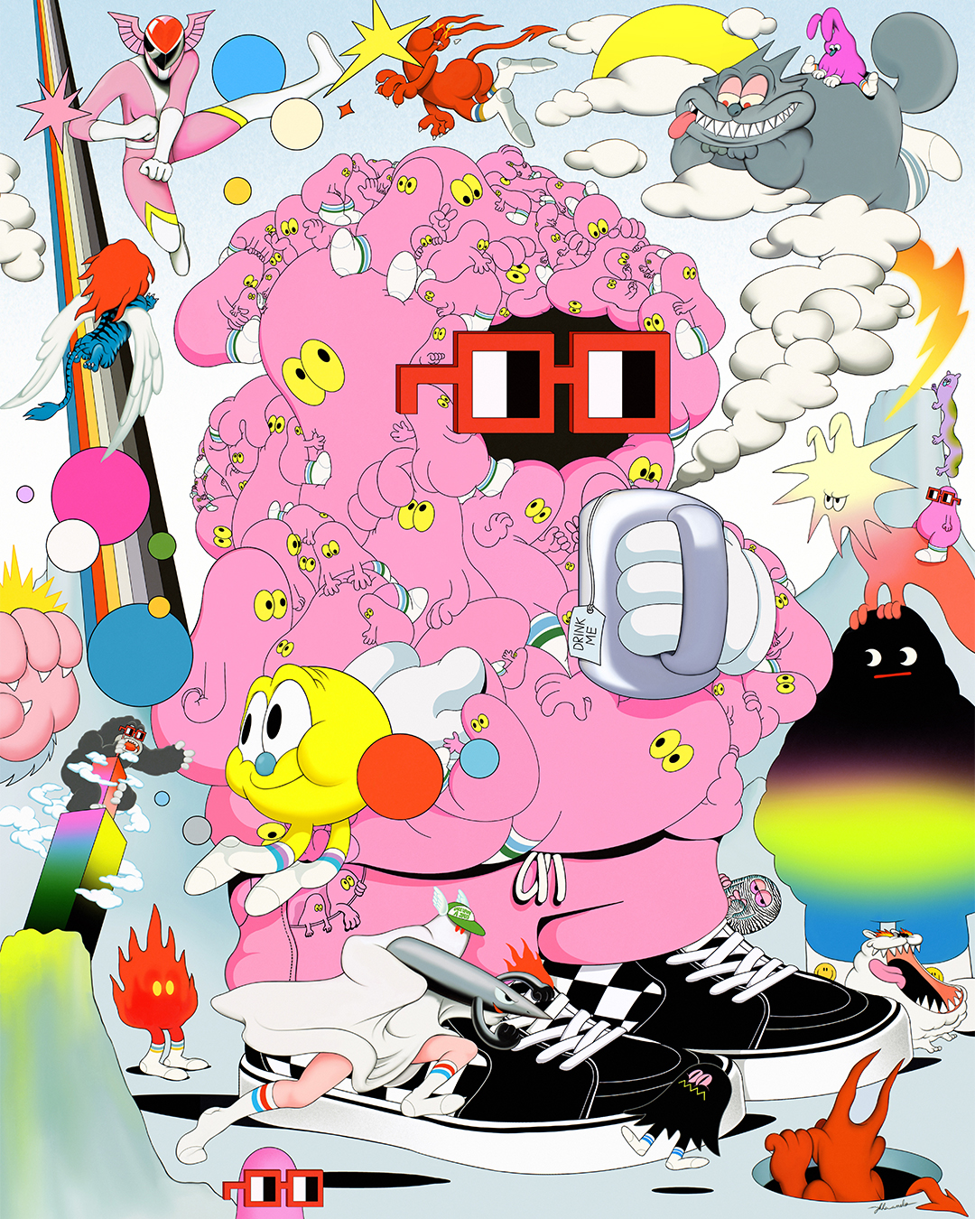 YKHA AMELZ - Follow the White Rabbit #70/102, image size:1080x1350