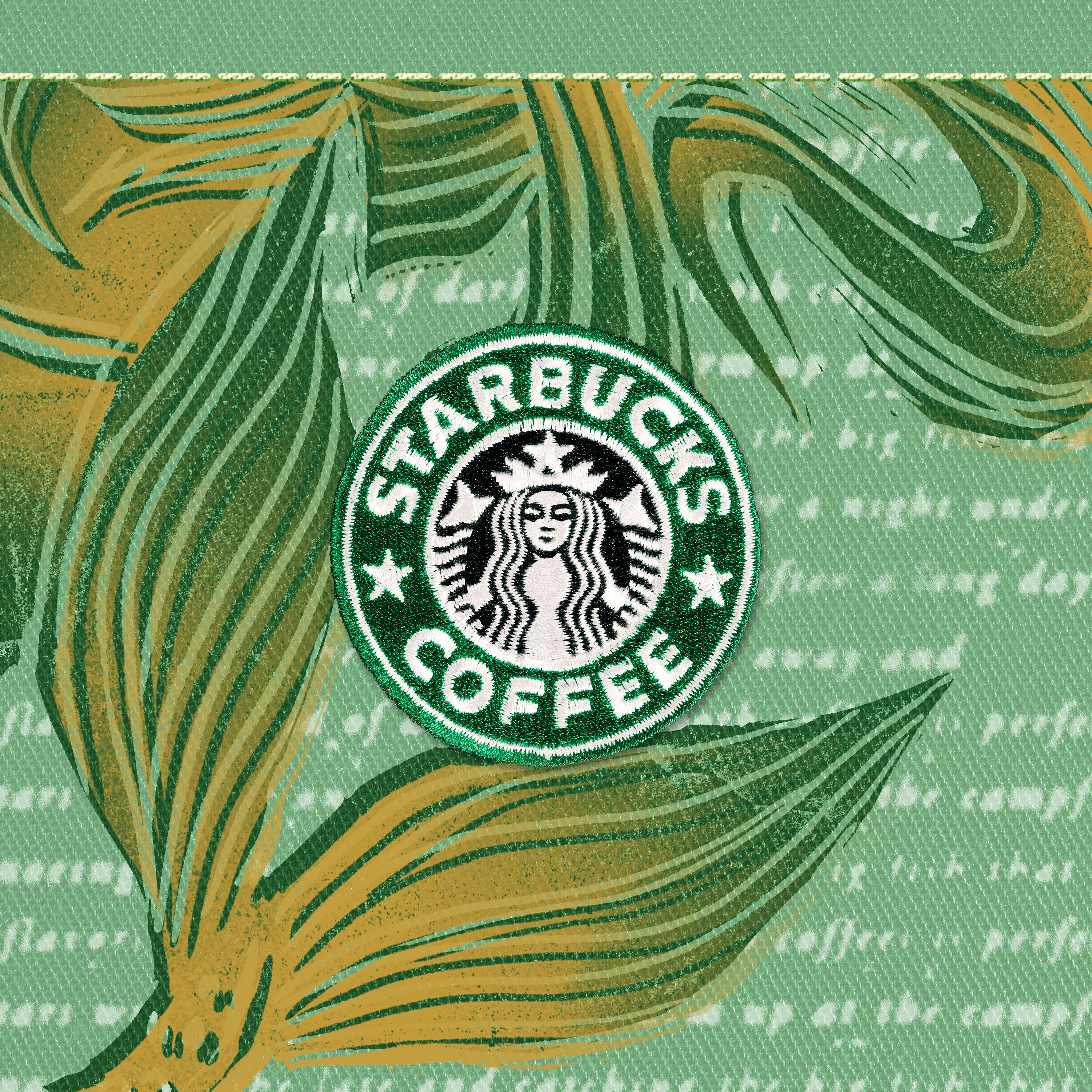 The Starbucks® Green Apron Stamp #814