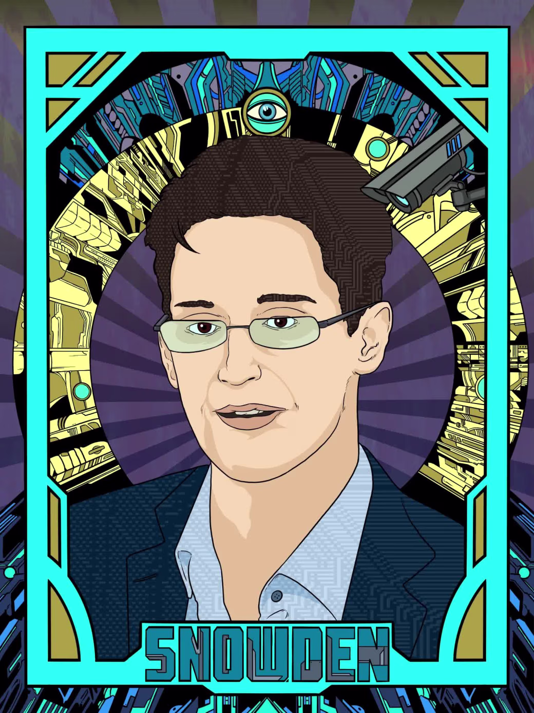 Edward Snowden #10/25