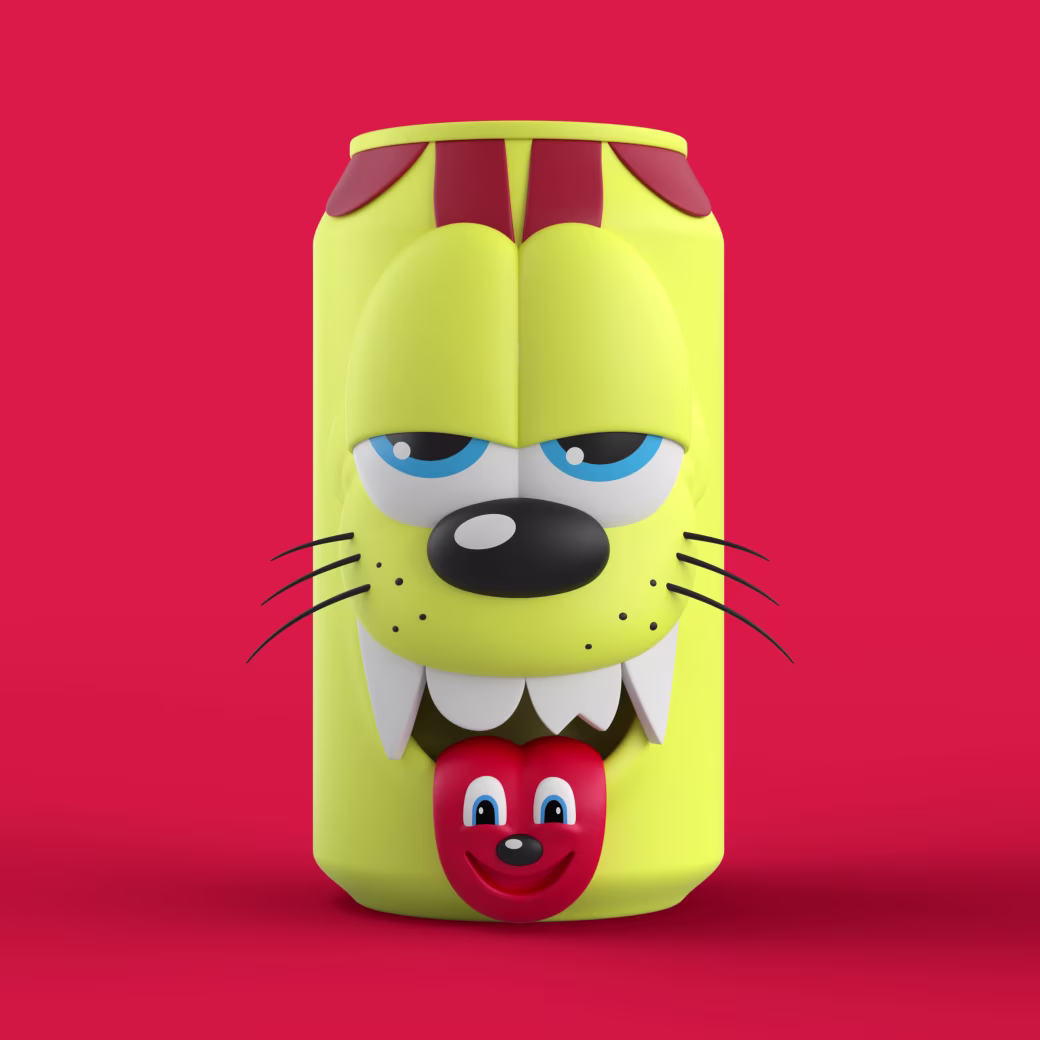 Mad Can (3D) #148