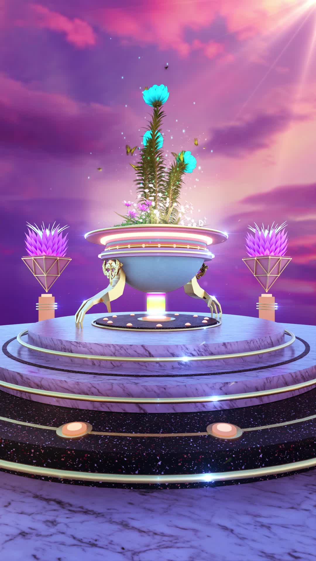 Gleaming Bloomy Potter