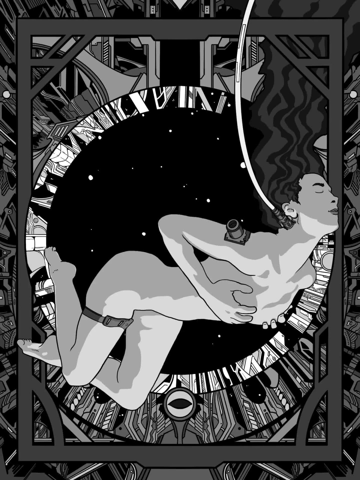 GRAC3 OF LOVE (Black & White Variant)