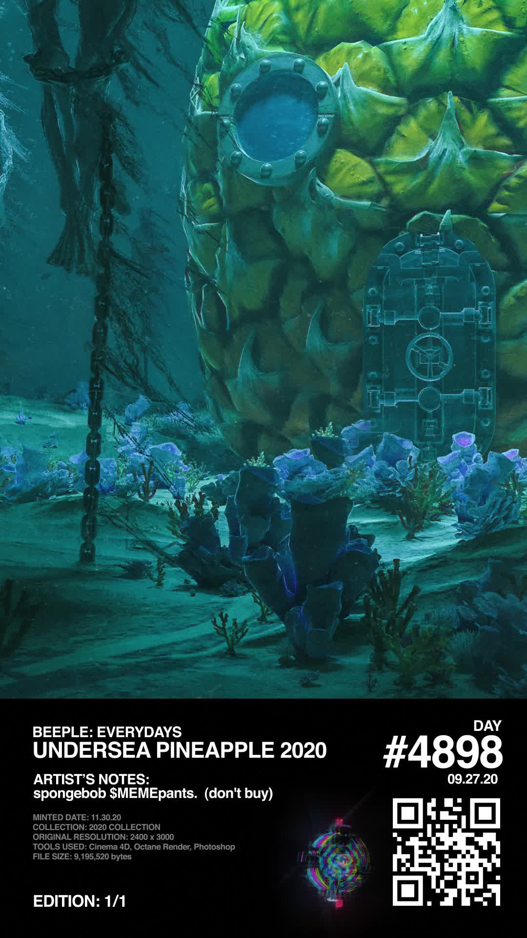 UNDERSEA PINEAPPLE