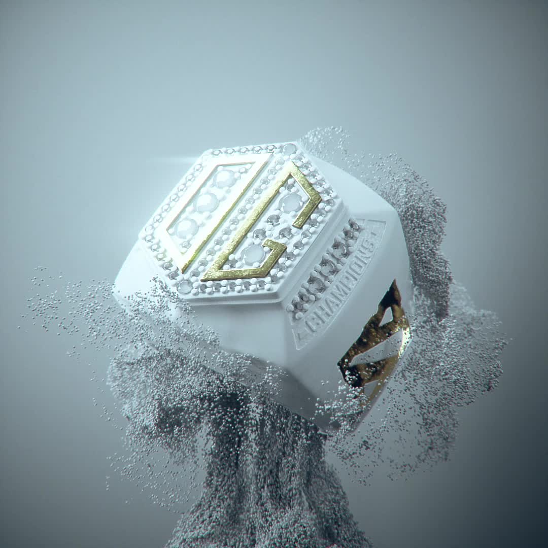 White Dota 2 Ring