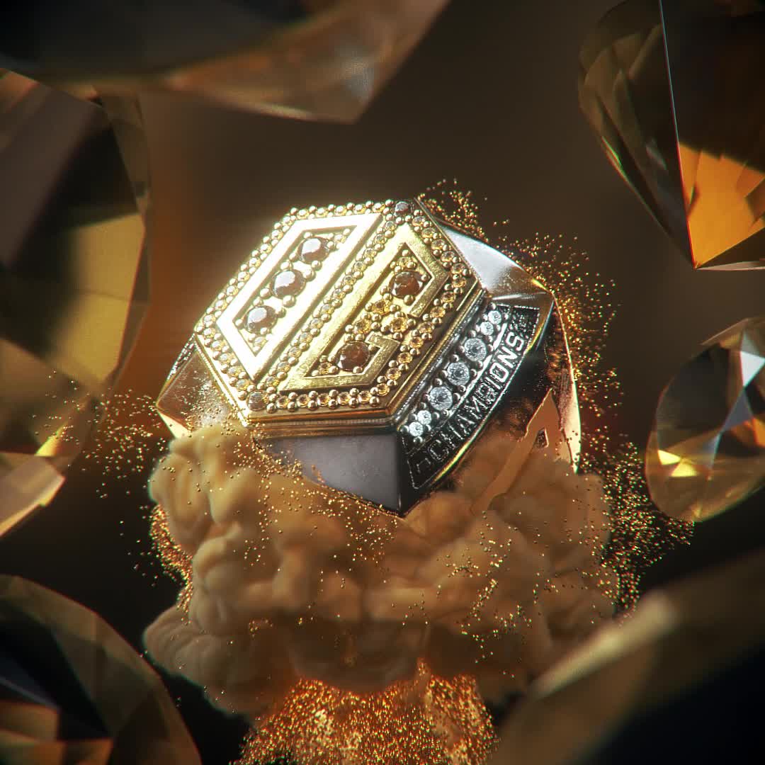 Gold Dota 2 Ring