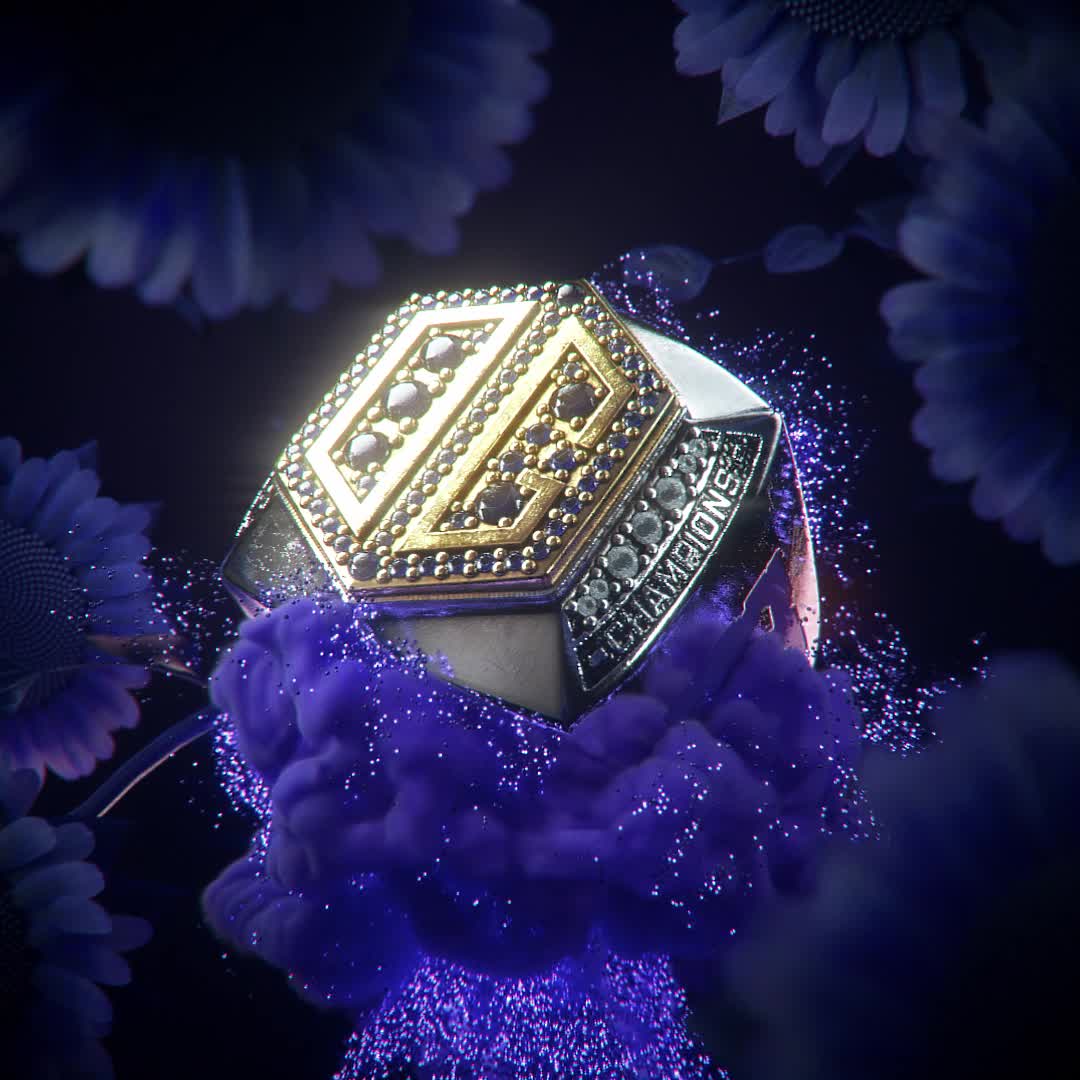 Purple Dota 2 Ring 