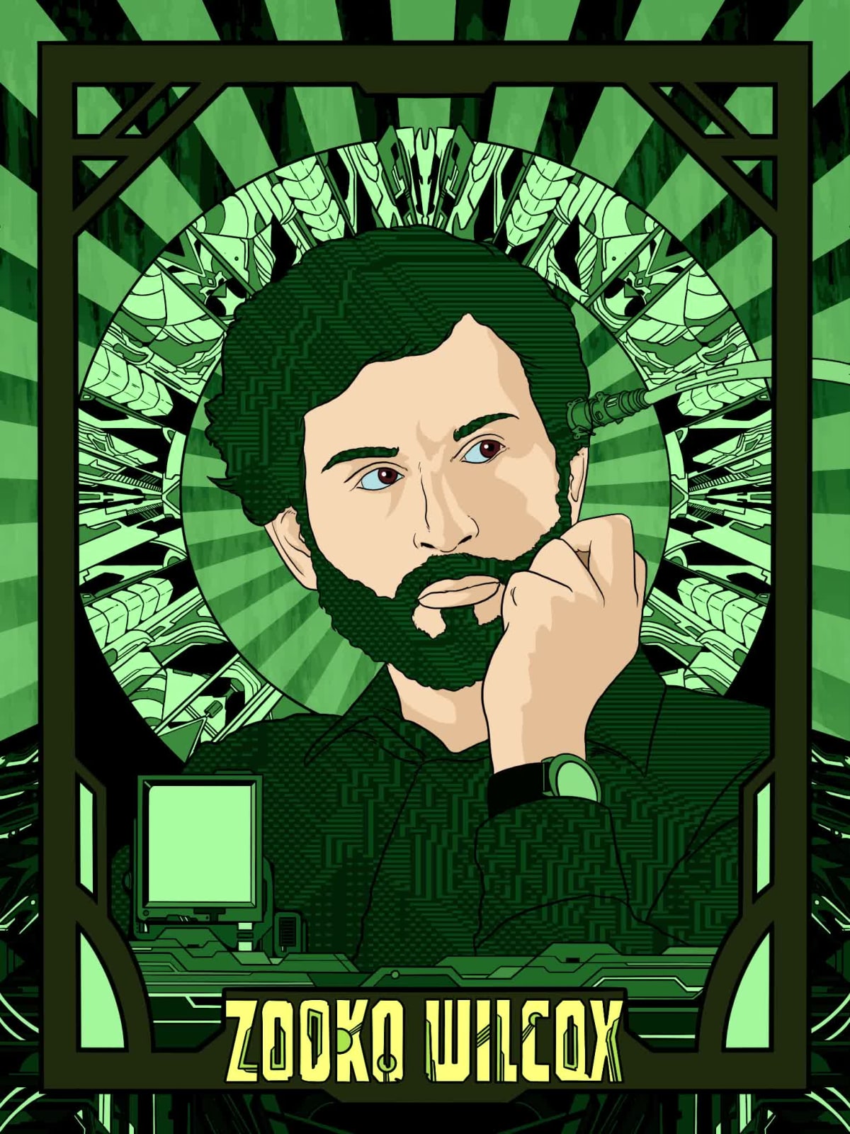 Zooko Wilcox (Hackers Green Variant)
