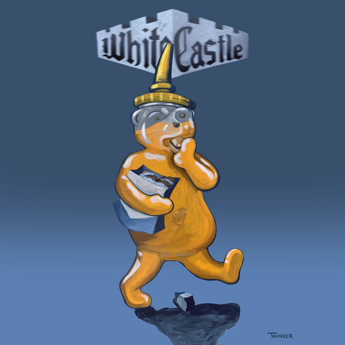 Honey Bear Goes To White Castle