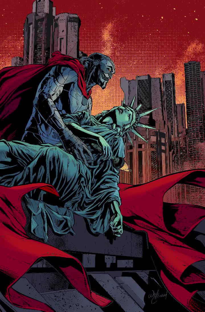 SATOSH1 x Lady Liberty I. (Variant Coloring Process)