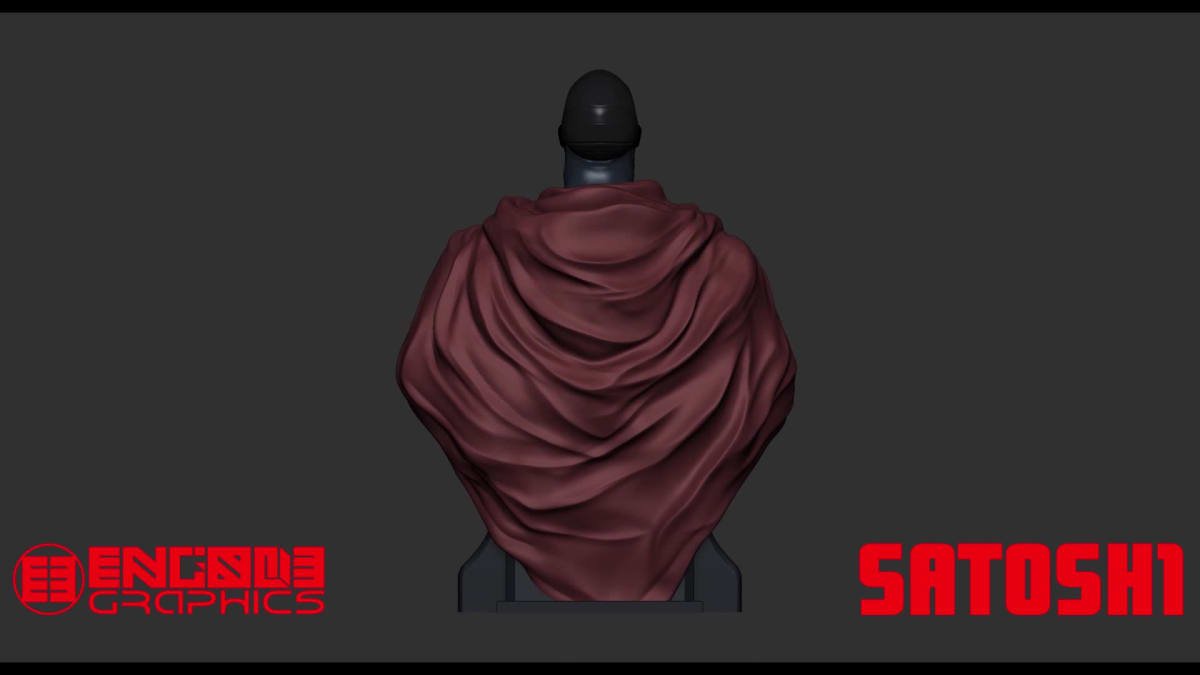 SATOSH1 first 3D model (Dark Version)