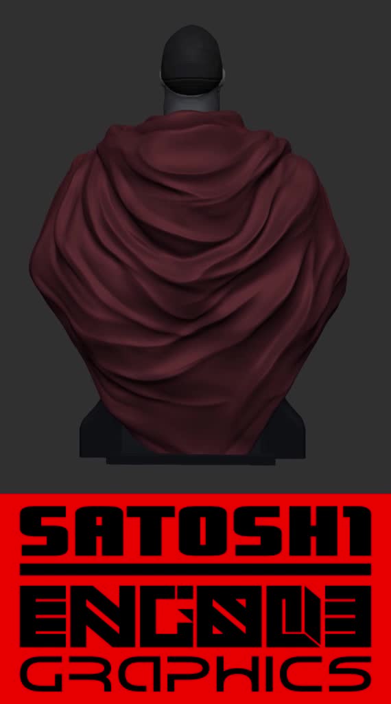 SATOSH1 first 3D Model (unique Infinite Object)