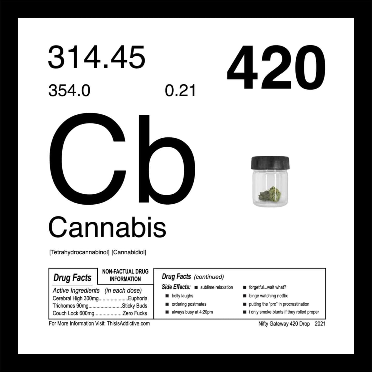 Cannabis + Physical Art