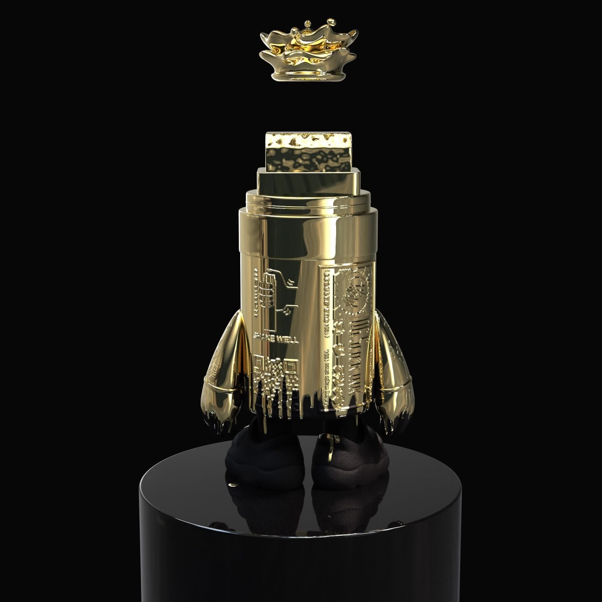 OG Slick Marker Mascot (Metal)