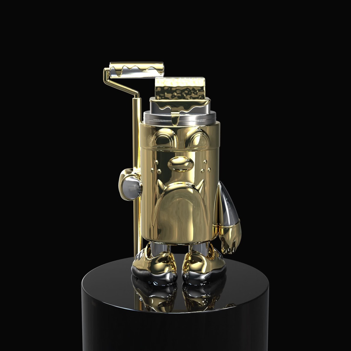 Greg Mike Marker Mascot (Metal)