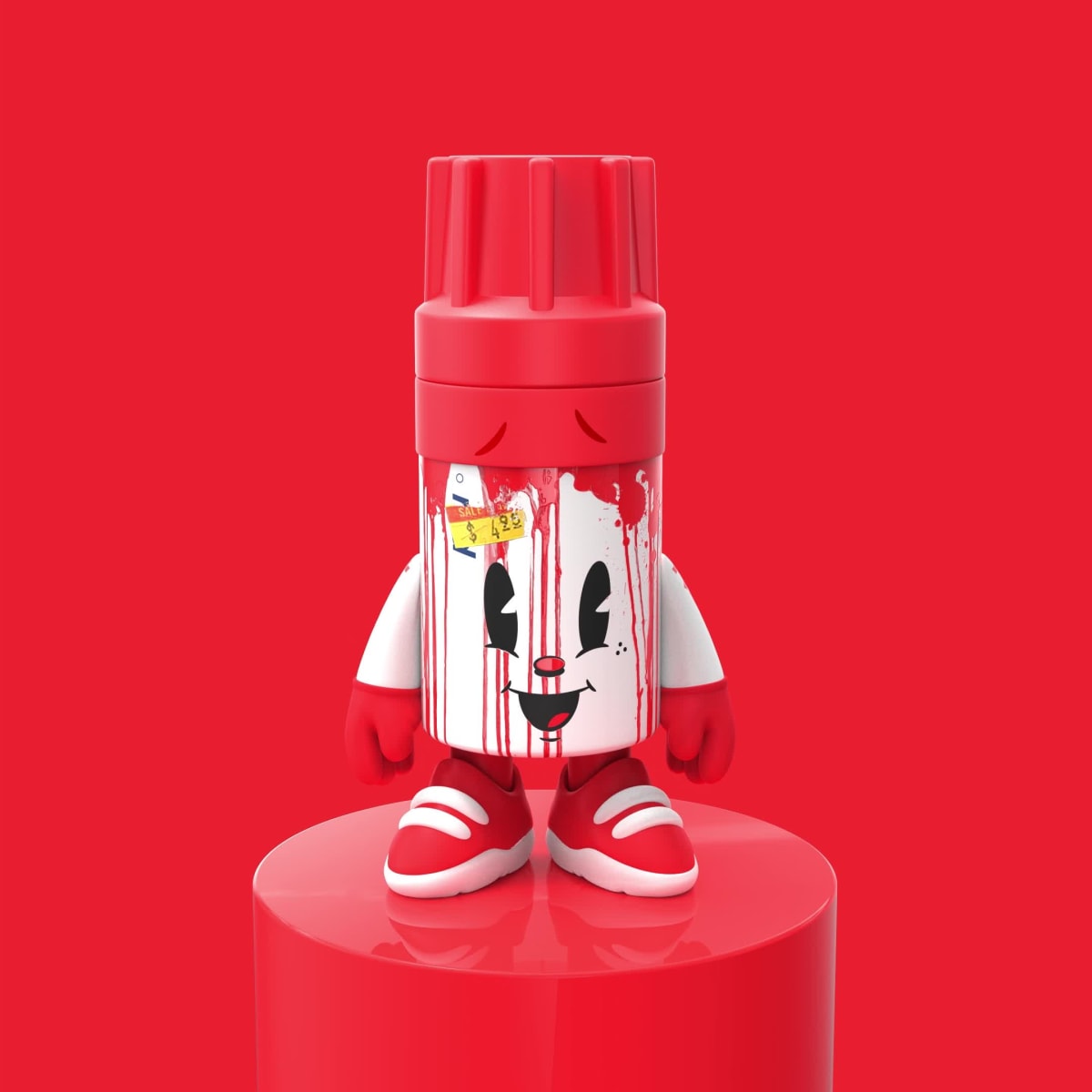 OG Slick Marker Mascot (Color)