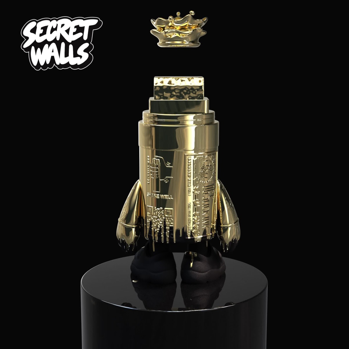 OG Slick Marker Mascot (Metal) - Redeemable