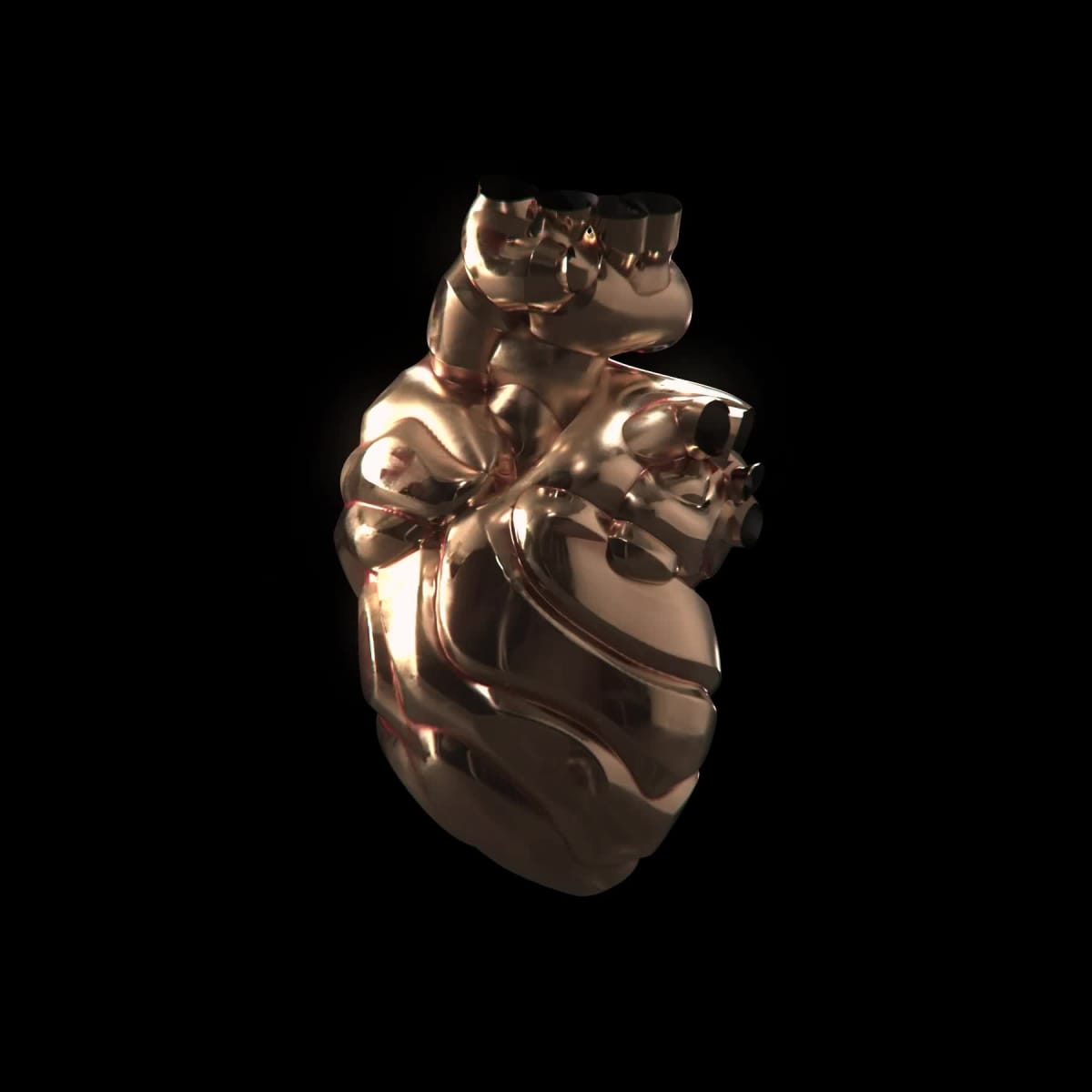 Gold Heart
