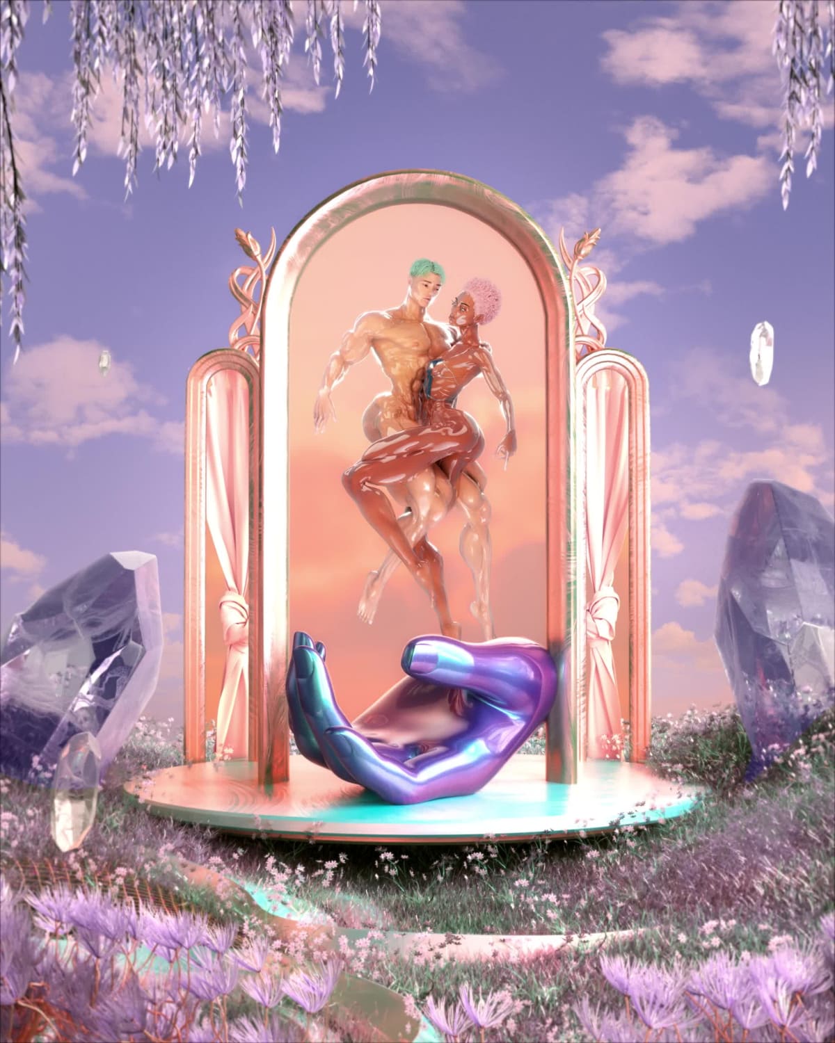 Transcendence by Fvckrender, Blake Kathryn and Jason Ebeyer 