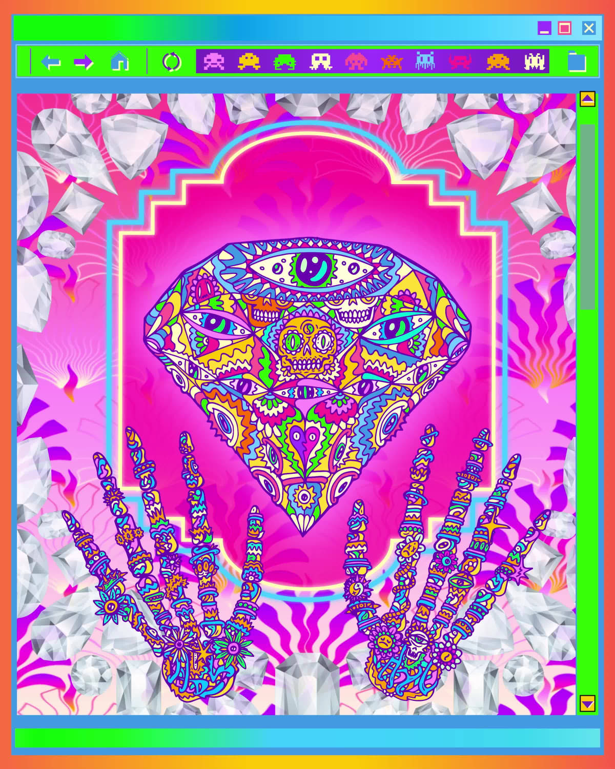 JUST HODL ON by Young & Sick