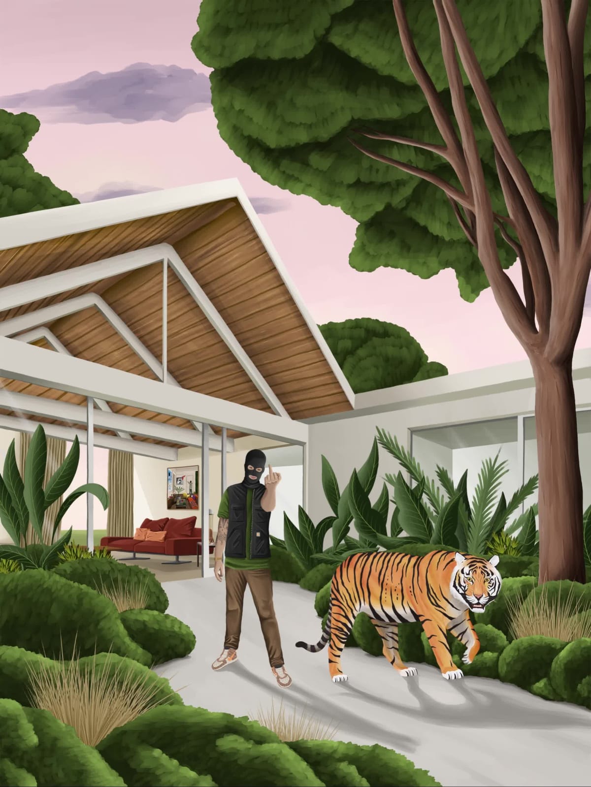 The tigers have found me and I do not care